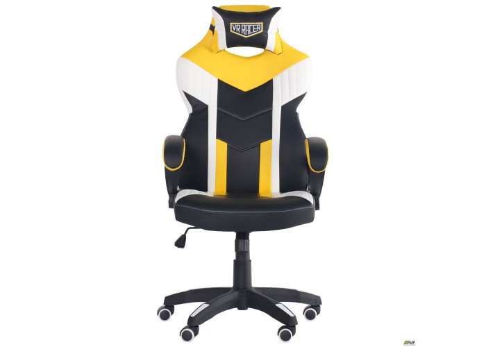  Кресло VR Racer Dexter Jolt черный/желтый  4 — купить в PORTES.UA