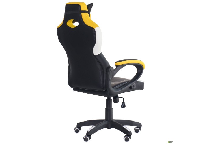  Кресло VR Racer Dexter Jolt черный/желтый  5 — купить в PORTES.UA