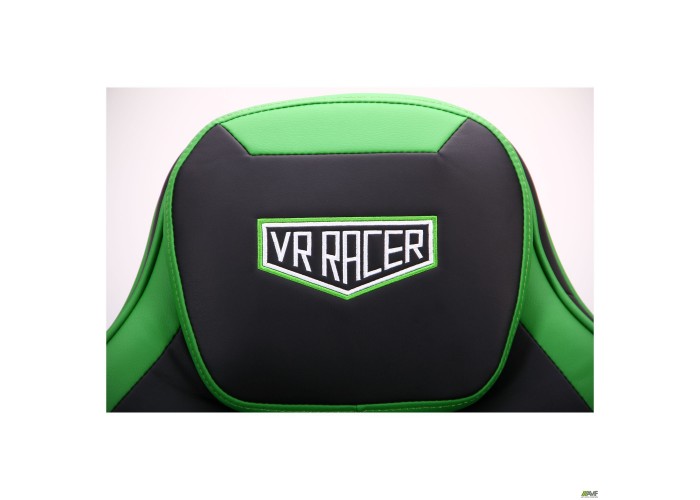  Кресло VR Racer Expert Champion черный/зеленый  12 — купить в PORTES.UA