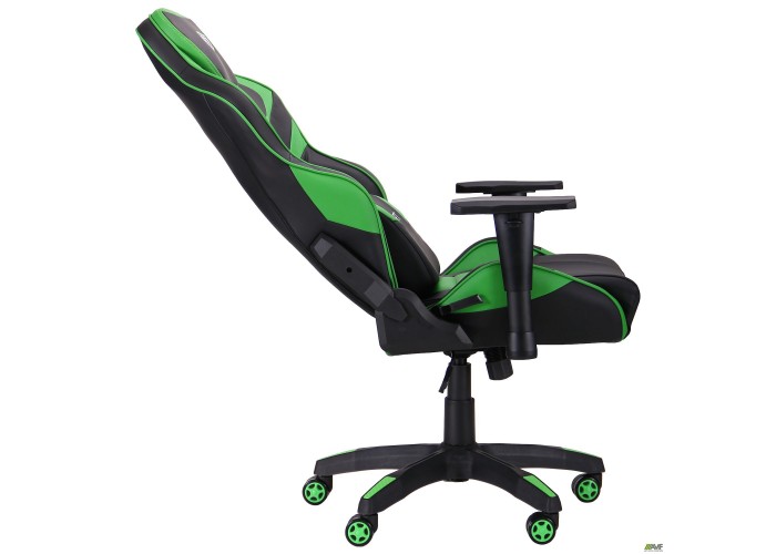  Кресло VR Racer Expert Champion черный/зеленый  6 — купить в PORTES.UA