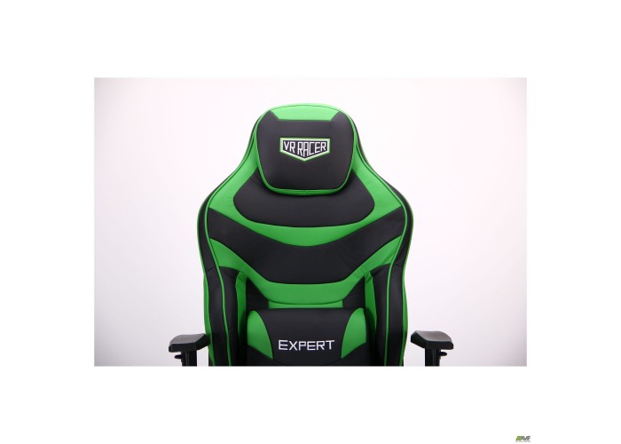  Кресло VR Racer Expert Champion черный/зеленый  7 — купить в PORTES.UA