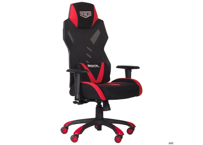  Кресло VR Racer Radical Grunt черный/красный  1 — купить в PORTES.UA