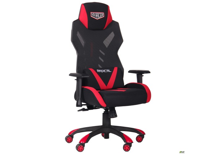  Кресло VR Racer Radical Grunt черный/красный  2 — купить в PORTES.UA