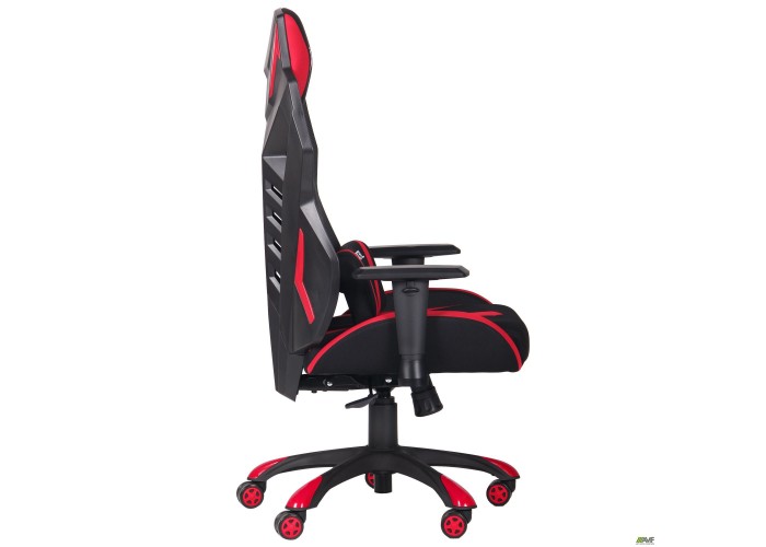  Кресло VR Racer Radical Grunt черный/красный  4 — купить в PORTES.UA