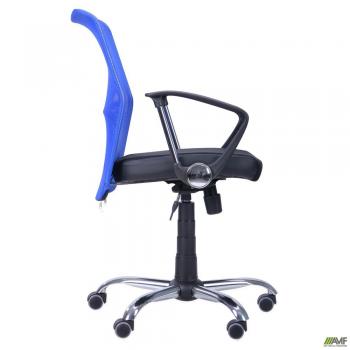 Кресло АЭРО LB сиденье Сетка черная, Неаполь N-20/спинка Сетка синяя