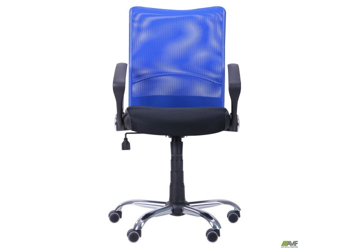  Кресло АЭРО LB сиденье Сетка черная, Неаполь N-20/спинка Сетка синяя  3 — купить в PORTES.UA
