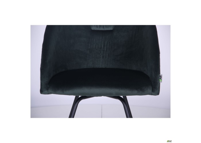  Кресло поворотное Sacramento черный/велюр темно-зеленый  7 — купить в PORTES.UA