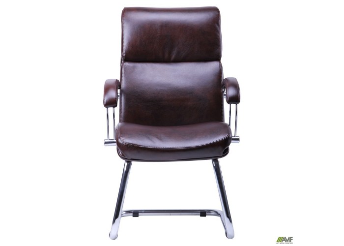  Кресло Техас CF хром Мадрас дк браун  3 — купить в PORTES.UA