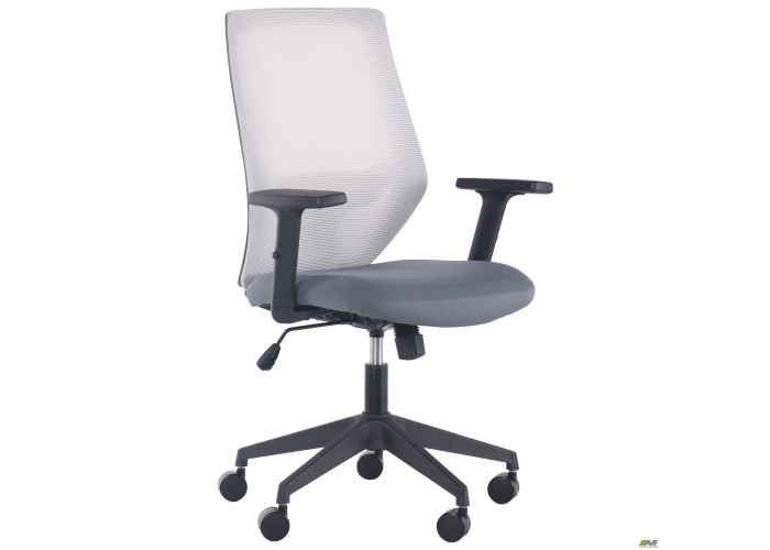  Кресло Lead Black сиденье Нест-08 серая/спинка Сетка SL-01 св.серая  2 — купить в PORTES.UA