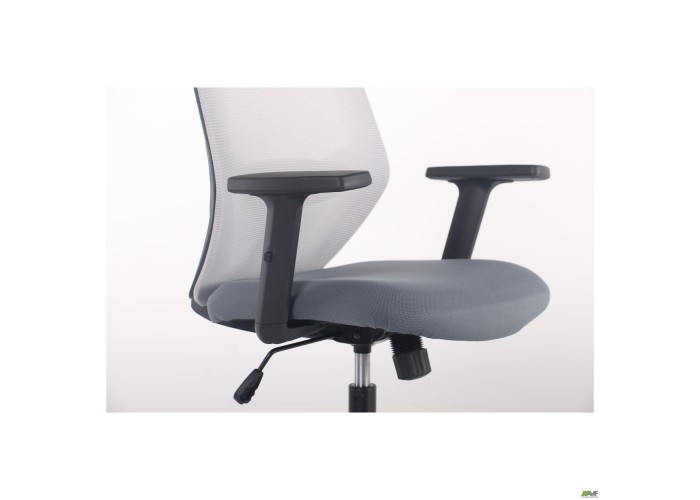  Кресло Lead Black сиденье Нест-08 серая/спинка Сетка SL-01 св.серая  12 — купить в PORTES.UA