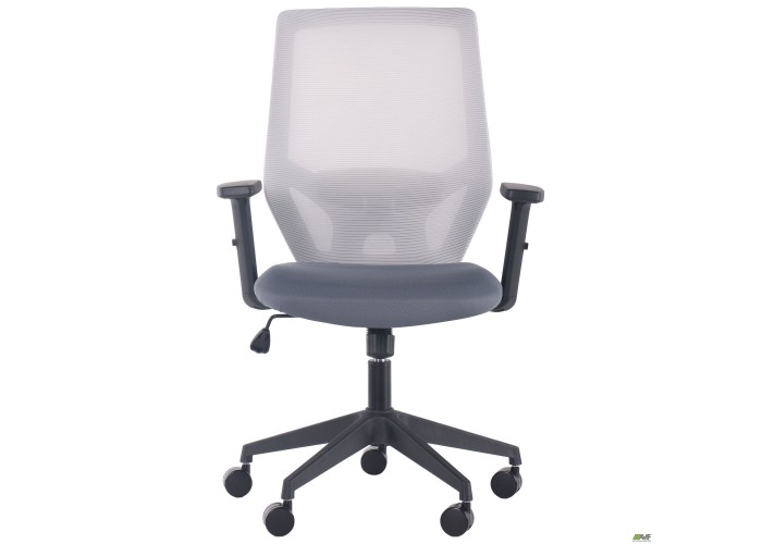  Кресло Lead Black сиденье Нест-08 серая/спинка Сетка SL-01 св.серая  4 — купить в PORTES.UA