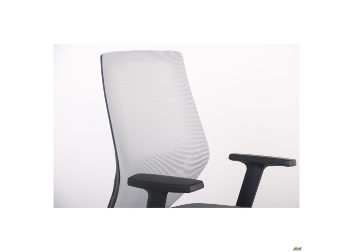  Кресло Lead Black сиденье Нест-08 серая/спинка Сетка SL-01 св.серая  7 — купить в PORTES.UA