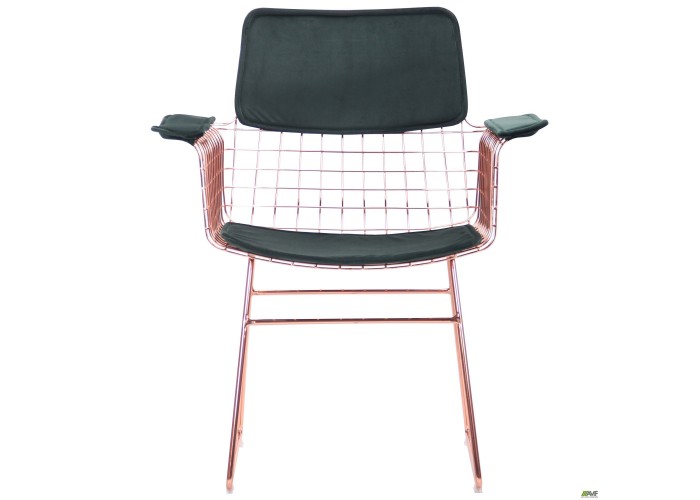  Кресло Mino, rose gold, emerald  3 — купить в PORTES.UA