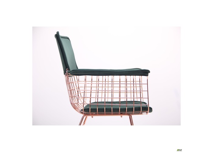  Кресло Mino, rose gold, emerald  7 — купить в PORTES.UA