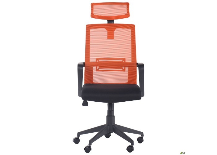  Кресло Neon HR сиденье Сидней-07/спинка Сетка оранж  3 — купить в PORTES.UA