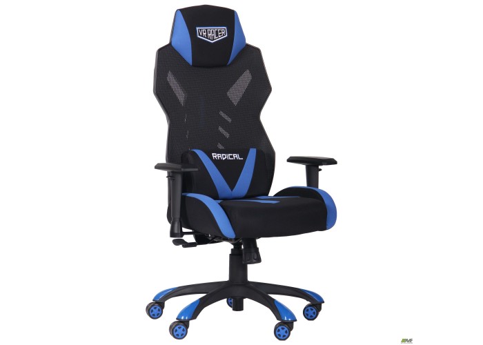  Кресло VR Racer Radical Krios черный/синий  2 — купить в PORTES.UA