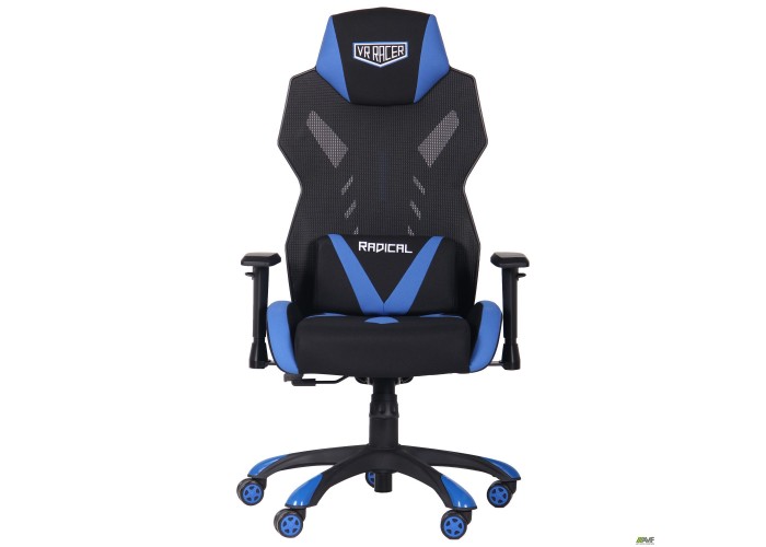  Кресло VR Racer Radical Krios черный/синий  3 — купить в PORTES.UA