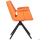 Крісло Vert orange leather