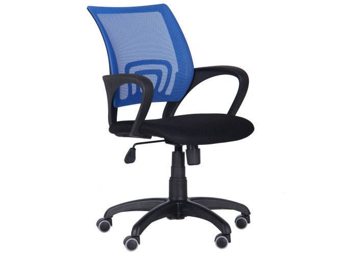  Кресло Веб сиденье Сетка черная/спинка Сетка синяя  1 — купить в PORTES.UA