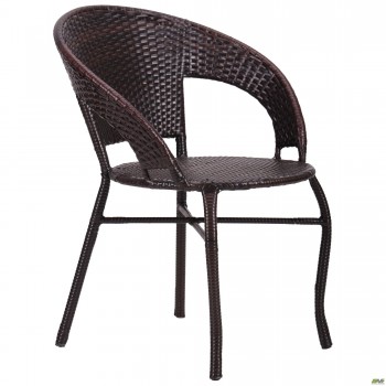 Кресло Catalina ротанг коричневый