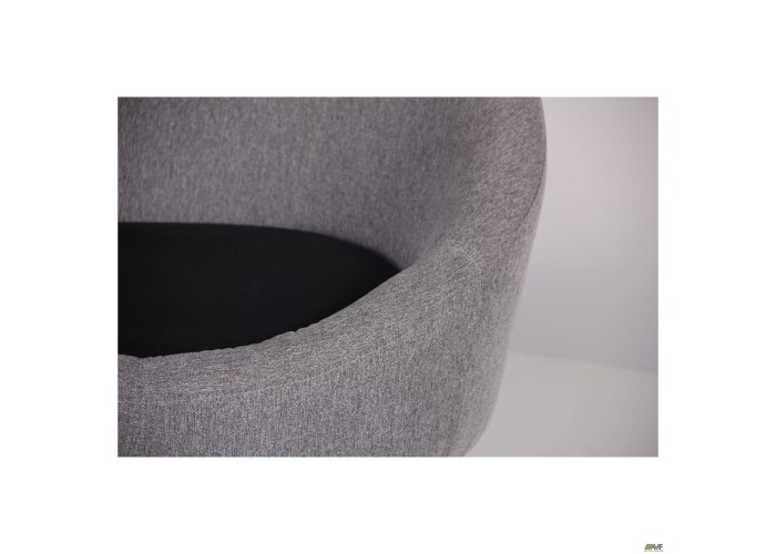  Кресло Eclipse Сидней серый 20,черный 7, подушка черный 7  11 — купить в PORTES.UA