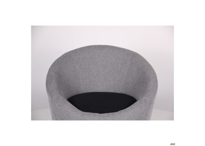  Кресло Eclipse Сидней серый 20,черный 7, подушка черный 7  6 — купить в PORTES.UA