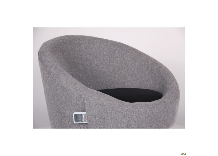  Кресло Eclipse Сидней серый 20,черный 7, подушка черный 7  9 — купить в PORTES.UA