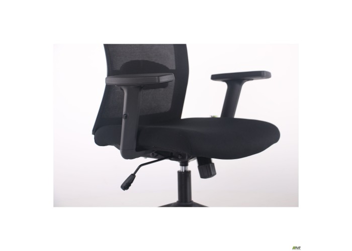  Кресло Uran Black HR сиденье Нест-01 черная/спинка Сетка SL-00 черная  12 — купить в PORTES.UA