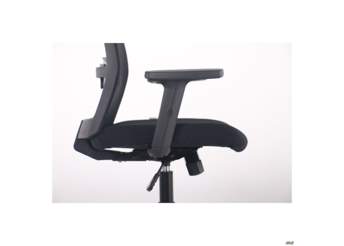  Кресло Uran Black HR сиденье Нест-01 черная/спинка Сетка SL-00 черная  13 — купить в PORTES.UA