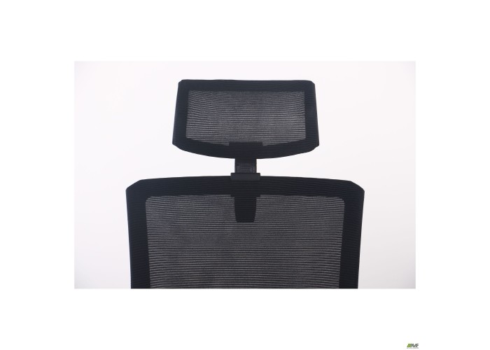  Кресло Uran Black HR сиденье Нест-01 черная/спинка Сетка SL-00 черная  7 — купить в PORTES.UA