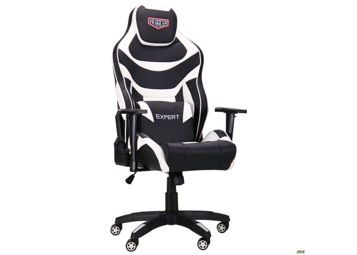  Кресло VR Racer Expert Virtuoso черный/белый  2 — купить в PORTES.UA