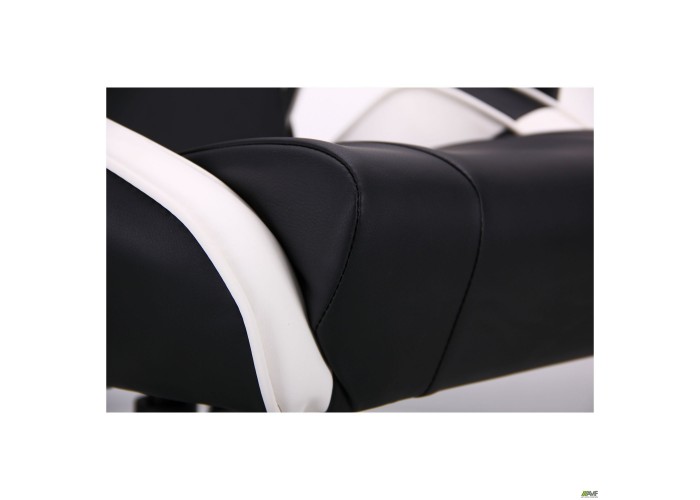  Кресло VR Racer Expert Virtuoso черный/белый  12 — купить в PORTES.UA