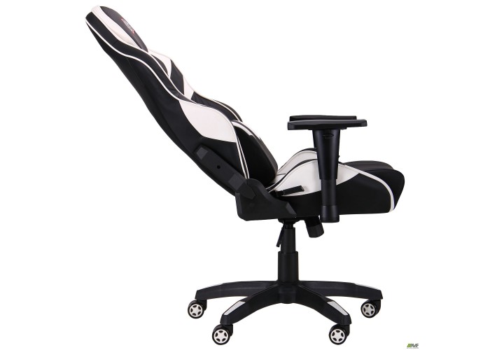  Кресло VR Racer Expert Virtuoso черный/белый  6 — купить в PORTES.UA