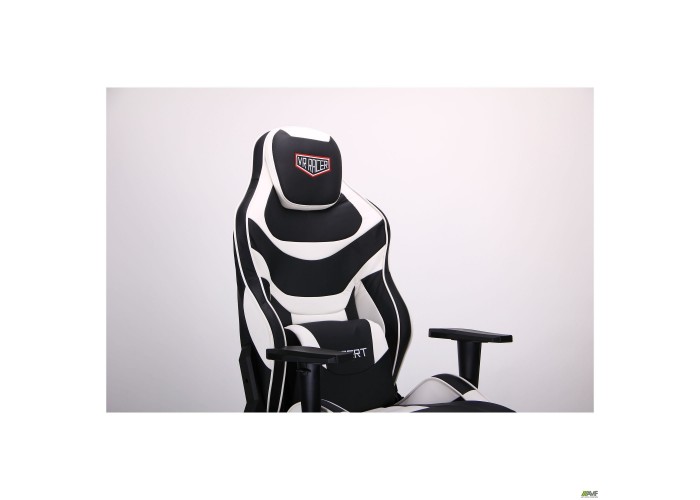  Кресло VR Racer Expert Virtuoso черный/белый  7 — купить в PORTES.UA