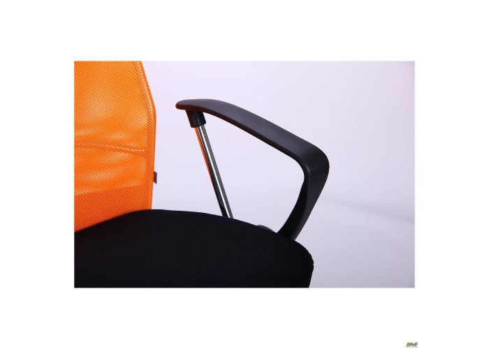  Крісло АЕРО HB Line Color сидіння Сітка чорна,Неаполь N-20/спинка Сітка помаранчева, вст.Неаполь N-20  16 — замовити в PORTES.UA