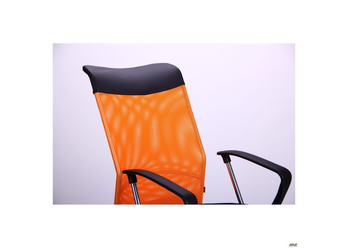  Крісло АЕРО HB Line Color сидіння Сітка чорна,Неаполь N-20/спинка Сітка помаранчева, вст.Неаполь N-20  6 — замовити в PORTES.UA