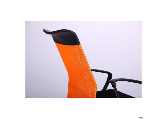  Крісло АЕРО HB Line Color сидіння Сітка чорна,Неаполь N-20/спинка Сітка помаранчева, вст.Неаполь N-20  7 — замовити в PORTES.UA