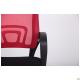 Крісло Веб сидіння Сітка чорна/спинка Сітка червона
