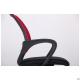 Крісло Веб сидіння Сітка чорна/спинка Сітка червона