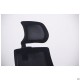 Крісло Lead Black HR сидіння SM 2328/спинка Сітка HY-100 чорна