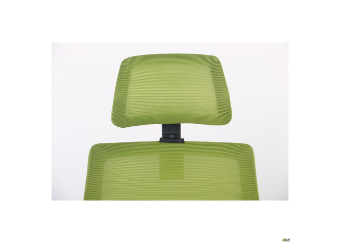  Кресло Lead Black HR сиденье Нест-01 черная/спинка Сетка SL-06 салатовая  18 — купить в PORTES.UA