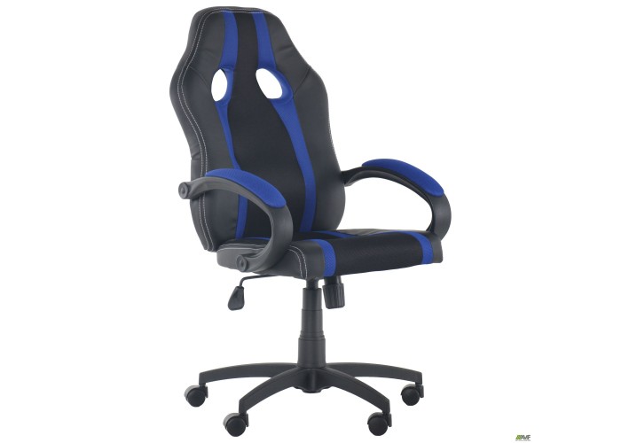  Кресло Shift Неаполь N-20/Сетка черная, вставки Сетка синяя  1 — купить в PORTES.UA
