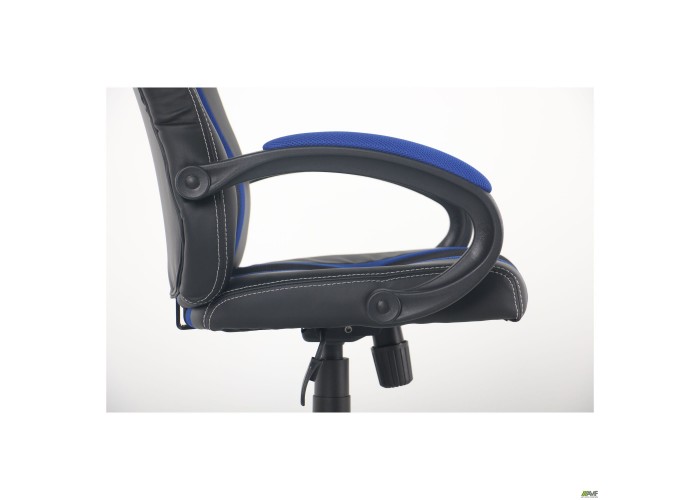  Крісло Shift Неаполь N-20/Сітка чорна, вставки Сітка синя  12 — замовити в PORTES.UA