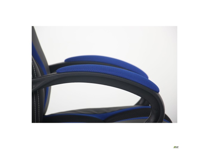  Крісло Shift Неаполь N-20/Сітка чорна, вставки Сітка синя  14 — замовити в PORTES.UA