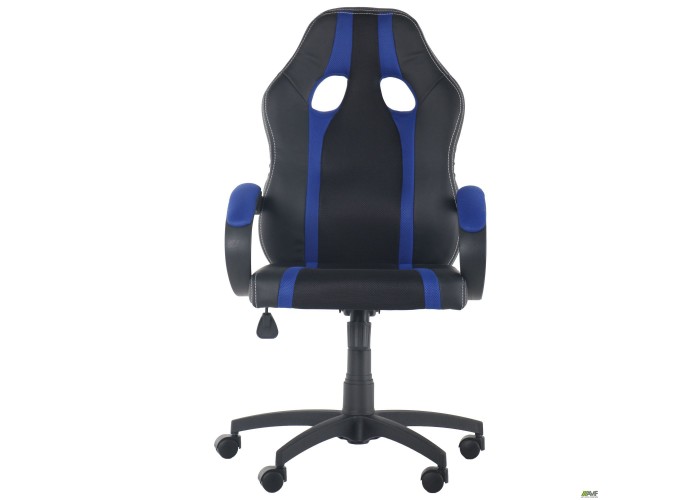  Кресло Shift Неаполь N-20/Сетка черная, вставки Сетка синяя  3 — купить в PORTES.UA