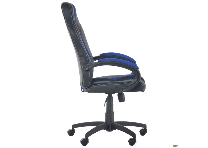  Крісло Shift Неаполь N-20/Сітка чорна, вставки Сітка синя  4 — замовити в PORTES.UA