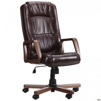 Кресло Марсель Экстра Tilt орех светлый Мадрас дарк браун