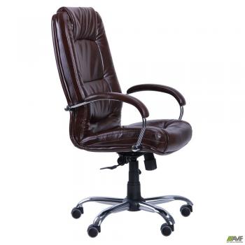 Кресло Марсель Хром механизм ANYFIX Мадрас дарк браун
