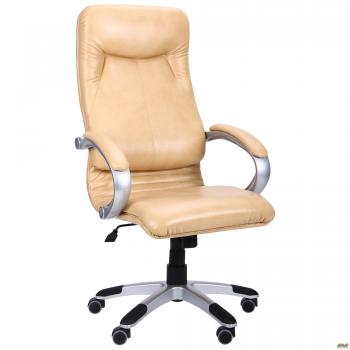 Кресло Ника НВ PL Серебристый Tilt Мадрас Голд Беж