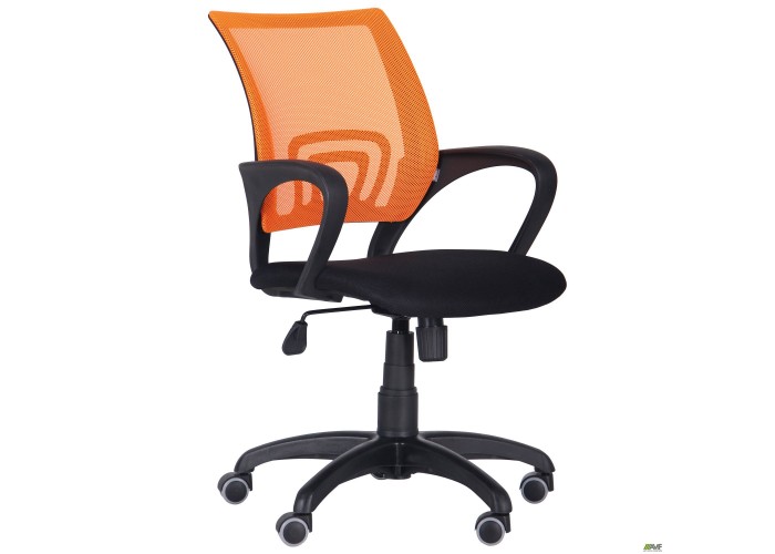  Кресло Веб сиденье Сетка черная/спинка Сетка оранжевая  1 — купить в PORTES.UA